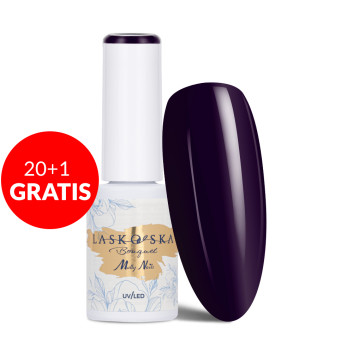 20+1gratis Lakier hybrydowy Molly Nails @Bouquet by Laskovska Iris HEMA/Di-HEMA Free 7g