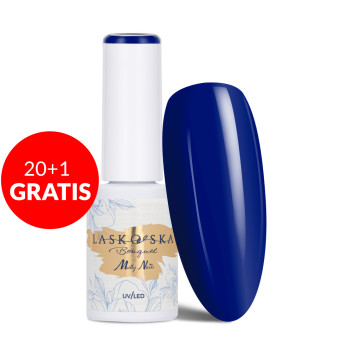 20+1gratis Lakier hybrydowy Molly Nails @Bouquet by Laskovska Muscari HEMA/Di-HEMA Free 7g