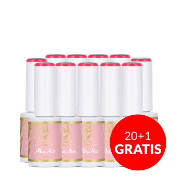 20+1gratis Lakier hybrydowy Molly Nails @Summer Love by Monika Szlósarczyk HEMA/Di-HEMA Free 7g Nr 4