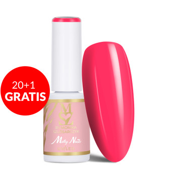 20+1gratis Lakier hybrydowy Molly Nails @Summer Love by Monika Szlósarczyk HEMA/Di-HEMA Free 7g Nr 4