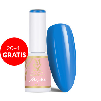 20+1gratis Lakier hybrydowy Molly Nails @Summer Love by Monika Szlósarczyk HEMA/Di-HEMA Free 7g Nr 5