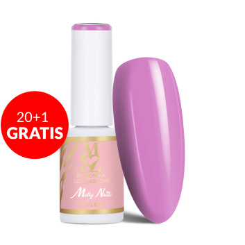 20+1gratis Lakier hybrydowy Molly Nails @Summer Love by Monika Szlósarczyk HEMA/Di-HEMA Free 7g Nr 10