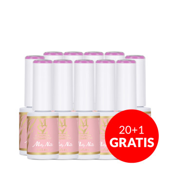 20+1gratis Lakier hybrydowy Molly Nails @Summer Love by Monika Szlósarczyk HEMA/Di-HEMA Free 7g Nr 10