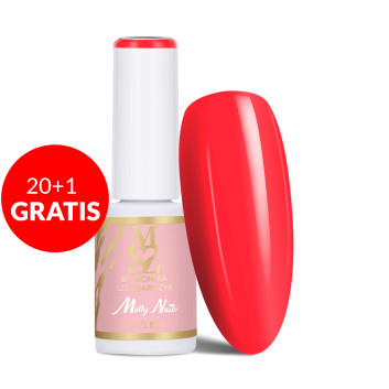 20+1gratis Lakier hybrydowy Molly Nails @Summer Love by Monika Szlósarczyk HEMA/Di-HEMA Free 7g Nr 11