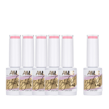 5+1gratis Lakier hybrydowy AlleLac Fanaberia Collection 5g Nr 22