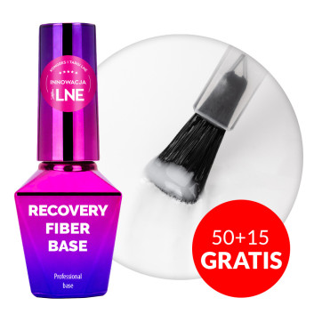 50+15gratis Baza hybrydowa Recovery Fiber Base MollyLac Natural white 10g