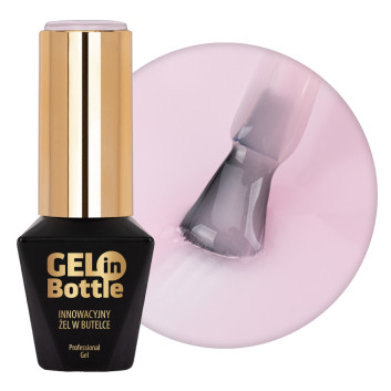 Żel do paznokci w butelce z pędzelkiem wielofunkcyjny Gel in Bottle Molly Nails Icy Pink 10g