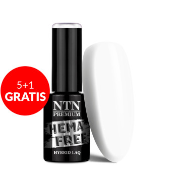 5+1gratis Lakier hybrydowy Ntn Premium Splash Collection HEMA/Di-HEMA Free 5g Nr 123