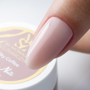 Żel budujący Salon Gel Milky Coffee by Monika Szlósarczyk Molly Nails HEMA/Di-HEMA Free TPO Free 50g