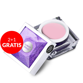 2+1gratis Żel do zdobień Artistic Gel paint gel ornamenty Allepaznokcie Art Light Pink Jasno Różowy HEMA /Di-HEMA free 5g Nr 9