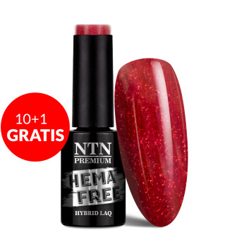 10+1gratis Lakier hybrydowy NTN Premium Fiesta Collection HEMA/DI-HEMA free 5g Nr 79