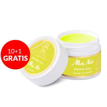 10+1gratis Żel budujący Milky Dreams Gel Holiday Sun by Monika Szlósarczyk Molly Nails HEMA Free 15g