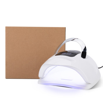 Lampa do paznokci UV/LED 320W No Name do lakierów hybrydowych żeli i akrylożeli biała X16 MAX
