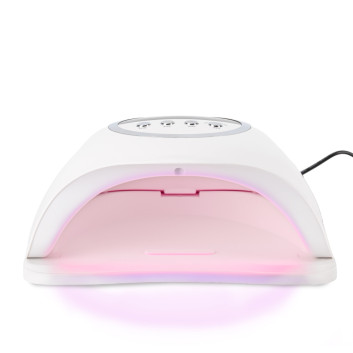 Lampa do paznokci UV/LED 320W No Name do lakierów hybrydowych żeli i akrylożeli biała X20 MAX