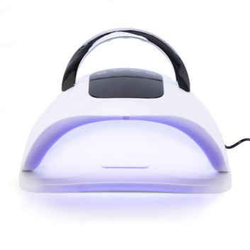 120sztuk Lampa do paznokci UV/LED 258W No Name do lakierów hybrydowych żeli i akrylożeli biała X19 MAX