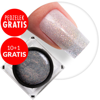 10+1gratis Żel do paznokci Shine on you Stardust Shine MollyLac HEMA/Di-HEMA Free 15g