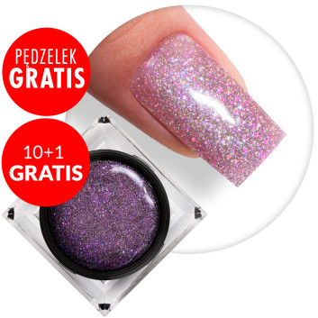 10+1gratis Żel do paznokci Shine on you Fairy Shine MollyLac HEMA/Di-HEMA Free 15g