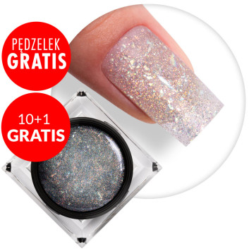 10+1gratis Żel do paznokci Shine on you Diamond Shine MollyLac HEMA/Di-HEMA Free 15g