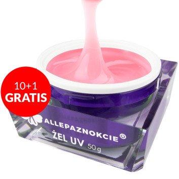 10+1gratis Żel do paznokci Perfect French Allepaznokcie Bubblegum 50g