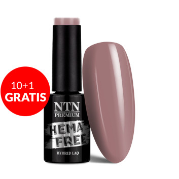 10+1gratis Lakier hybrydowy NTN Premium Topless Collection HEMA/Di-HEMA Free 5g Nr 12