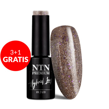 3+1gratis Lakier hybrydowy Ntn Premium Celebration Collection 5g Nr 166