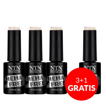 3+1gratis Lakier hybrydowy Ntn Premium Impression HEMA/Di-HEMA Free 5g Nr 262