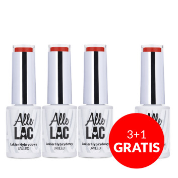 3+1gratis Lakier hybrydowy AlleLac American Dream Collection 5g Nr 64