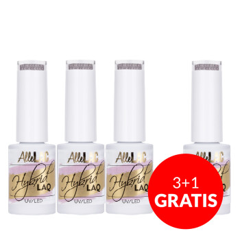 3+1gratis Lakier hybrydowy AlleLac Coffee & Chocolate Collection 5g Nr 49