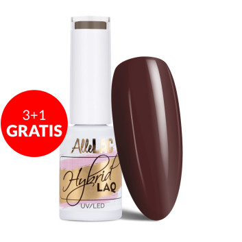 3+1gratis Lakier hybrydowy AlleLac Coffee & Chocolate Collection 5g Nr 52