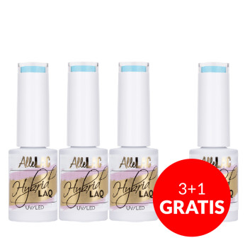 3+1gratis Lakier hybrydowy AlleLac Macaroons & Muffins Collection 5g Nr 115