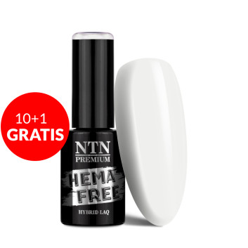 10+1gratis Lakier hybrydowy Ntn Premium Delicate French HEMA/Di-HEMA Free 5g Nr 306