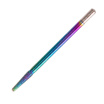 Frez diamentowy Unicorn tęczowy wąski Nr 22
