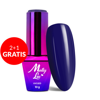 2+1gratis Lakier hybrydowy MollyLac Inspired by you Secret 10g Nr 57