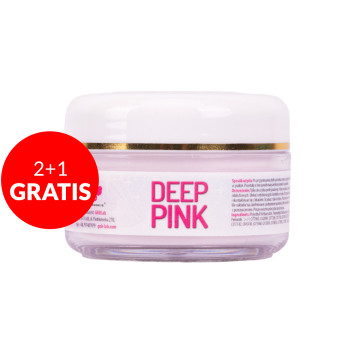 2+1gratis Puder akrylowy do paznokci Allepaznokcie Deep Pink Acrylic Powder 30g Nr 9