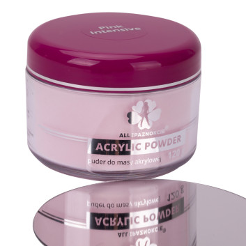 2+1gratis Puder akrylowy do paznokci Allepaznokcie Pink Intensive Acrylic Powder 120g Nr 5