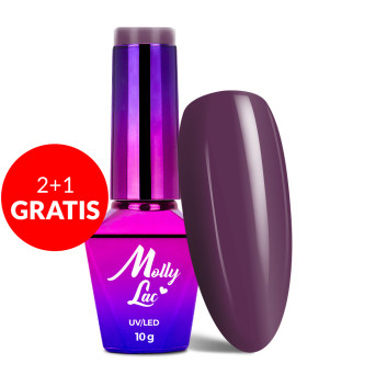 2+1gratis Lakier hybrydowy MollyLac Nailmatic Provence 10g Nr 320