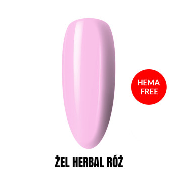 Żel budujący herbal róż HEMA/Di-HEMA Free 1kg