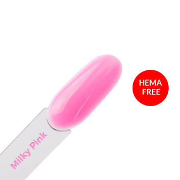 Żel budujący builder gel Milky pink HEMA/Di-HEMA Free 1KG