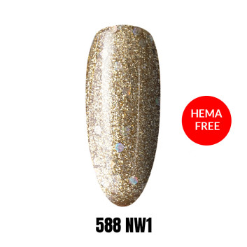 588 NW1 LAKIER HYBRYDOWY HEMA/Di-HEMA Free 1KG