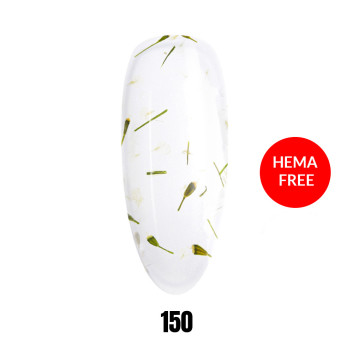 150 Flower gel polish lakier hybrydowy z kwiatkami HEMA/Di-HEMA Free 1kg