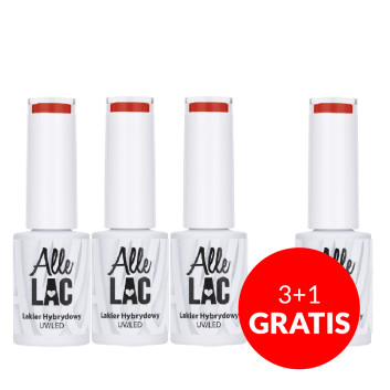 3+1gratis Lakier hybrydowy AlleLac American Dream Collection 5g Nr 64