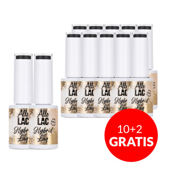 10+2gratis Lakier hybrydowy AlleLac Paris Collection HEMA/Di-HEMA Free 5g Nr 7