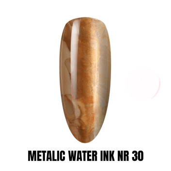 Akwarela Water Ink Color Ink Tusz Do Zdobień Metallic Nr 30 1kg