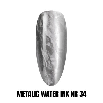 Akwarela Water Ink Color Ink Tusz Do Zdobień Metallic Nr 34 1kg