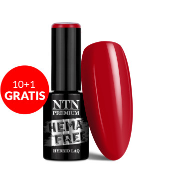 10+1gratis Lakier hybrydowy NTN Premium Show Collection HEMA/Di-HEMA Free 5g Nr 115