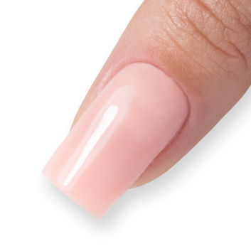 Żel do paznokci w butelce z pędzelkiem Bottle Gel AlleLac Peachy Pink 15g