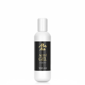 Płyn do rozprowadzania i modelowania akrylożelu AcrylGel Liquid Molly Nails 100ml