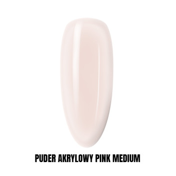 Puder akrylowy do paznokci Pink medium w opakowaniu zbiorczym 1kg