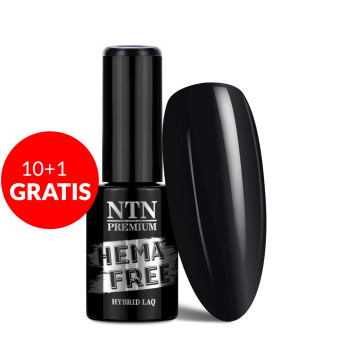 10+1gratis Lakier hybrydowy NTN Premium After Midnight Collection HEMA/Di-HEMA Free 5g Nr 72