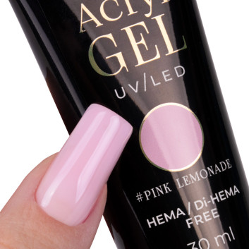 Akrylożel do paznokci Acrylgel Molly Nails Pink Lemonade HEMA/Di-HEMA Free 30ml